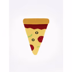 EatMySocks Napoli Pizza Unisexe Chaussettes Crew Beige, Couleur camel, Rouge 1 paire(s)