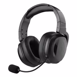 Indeca GX500W, Avec fil &sans fil, Jouer, 20 - 20000 Hz, Casque, Noir