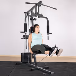 Multi-stations - FITFIU Fitness GYM-100 - poids intégrés 44kg - charge maximale supportée 80kg - poid max de lutilisateur 120 ...