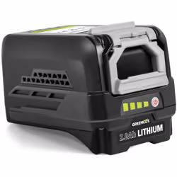 La batterie lithium-ion 40V est compatible avec la gamme innovante d'outils de jardinage sur batterie GREENCUT 40V, où la mêm ...