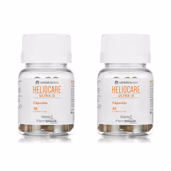 Heliocare Ultra D photoprotection de l’intérieur avec duo de vitamine D 2 x 30 gélules