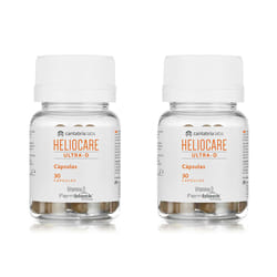 Heliocare Ultra D photoprotection de l’intérieur avec duo de vitamine D 2 x 30 gélules