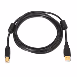 AISENS A101-0009 câble USB 2 m USB 2.0 USB A USB B Noir
