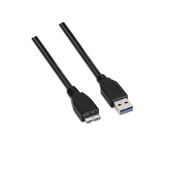 AISENS A105-0044 câble USB 2 m USB 3.2 Gen 1 (3.1 Gen 1) USB A Micro-USB B Noir