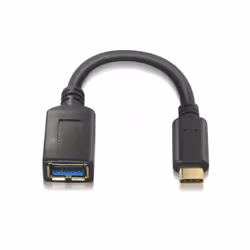 AISENS A107-0062 câble USB 0,15 m USB 3.2 Gen 1 (3.1 Gen 1) USB C USB A Noir