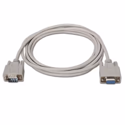 AISENS A112-0065 câble Série Beige 1,8 m DB9