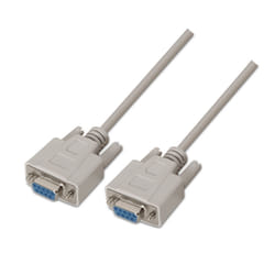 AISENS A112-0067 câble Série Beige 1,8 m DB9