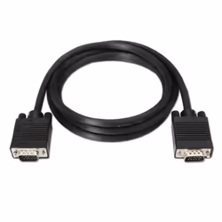 AISENS A113-0068 câble VGA 1,8 m VGA (D-Sub) Noir