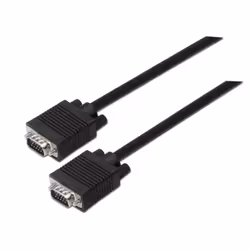 AISENS A113-0069, 3 m, VGA (D-Sub), VGA (D-Sub), Mâle, Mâle, Noir