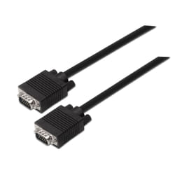 AISENS A113-0069 câble VGA 3 m VGA (D-Sub) Noir