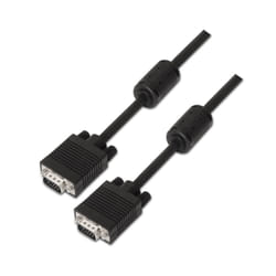 AISENS A113-0072 câble VGA 3 m VGA (D-Sub) Noir