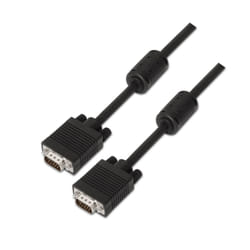 AISENS A113-0074 câble VGA 10 m VGA (D-Sub) Noir