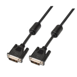 AISENS A117-0087 câble DVI 3 m DVI-D Noir