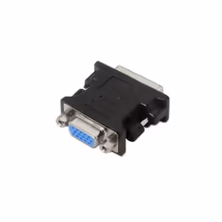 AISENS A118-0092 changeur de genre de câble DVI VGA Noir