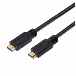AISENS A119-0103, 15 m, HDMI Type A (Standard), HDMI Type A (Standard), 10,2 Gbit/s, Noir