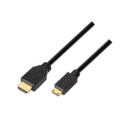 AISENS A119-0114 câble HDMI 1,8 m HDMI Type A (Standard) HDMI Type C (Mini) Noir