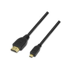 AISENS A119-0116 câble HDMI 0,8 m HDMI Type A (Standard) HDMI Type D (Micro) Noir