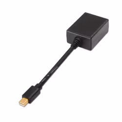 AISENS A125-0135 câble vidéo et adaptateur 0,15 m Mini DisplayPort VGA Noir