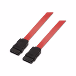 AISENS A130-0153, 0,5 m, SATA III, SATA 7-pin, SATA 7-pin, Mâle/Mâle, Noir, Rouge