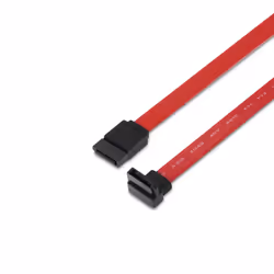 AISENS A130-0155, 0,5 m, SATA III, SATA 7-pin, SATA 7-pin, Mâle/Mâle, Noir, Rouge