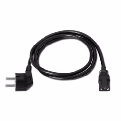 AISENS A132-0169 câble électrique Noir 5 m CEE7/7 Coupleur C13