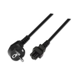 AISENS A132-0172 câble électrique Noir 1,5 m CEE7/7 Coupleur C5