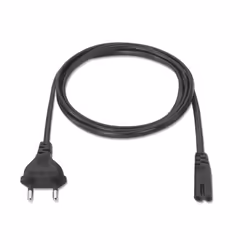 AISENS A132-0173 câble électrique Noir 1,5 m CEE7/7 Coupleur C7