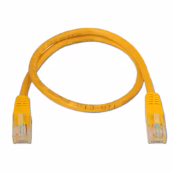 AISENS A135-0254 câble de réseau Jaune 1 m Cat6 U/UTP (UTP)