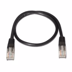AISENS A135-0258 câble de réseau Noir 1 m Cat6 U/UTP (UTP)
