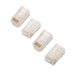 AISENS A138-0292 connecteur de fils RJ-45 Transparent