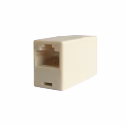 AISENS A138-0294, Plat, Blanc, RJ-45, RJ-45, Femelle, Femelle