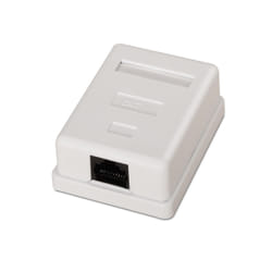 AISENS A139-0301 boîte de jonction réseau Cat6 Blanc