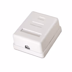 AISENS A139-0301 boîte de jonction réseau Cat6 Blanc