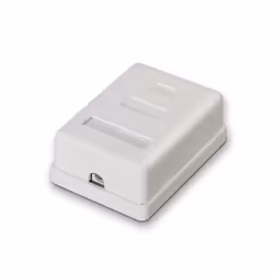 AISENS A139-0303 boîte de jonction réseau Cat6 Blanc