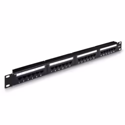 AISENS A141-0307, RJ-45, Cat5e, U/UTP (UTP), 22/26, Noir, Montage de rack