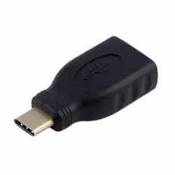 AISENS A108-0323, USB-C, USB-A, Noir