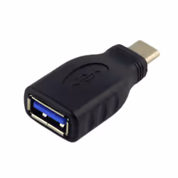 AISENS A108-0323 changeur de genre de câble USB-C USB-A Noir