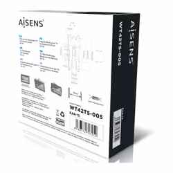 AISENS WT42TS-005 support pour téléviseur 42" Noir - Vue supplémentaire 8