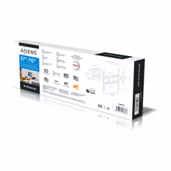 AISENS WT70TSLE-027 support pour téléviseur 70" Noir - Vue supplémentaire 9