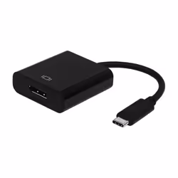 AISENS A109-0345, 0,15 m, DisplayPort, USB Type-C, Mâle, Mâle, Droit