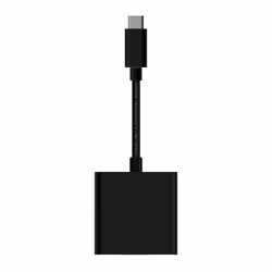 AISENS A109-0345 câble vidéo et adaptateur 0,15 m DisplayPort USB Type-C Noir