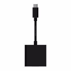 AISENS A109-0346 câble vidéo et adaptateur 0,15 m DVI-I USB Type-C Noir