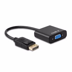 AISENS A125-0367, DisplayPort, SVGA, Mâle, Femelle, Noir, CE