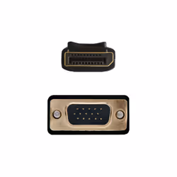 AISENS A125-0365 câble vidéo et adaptateur 2 m DisplayPort VGA D-SUB Noir