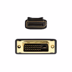 AISENS A125-0366 câble vidéo et adaptateur 2 m DisplayPort DVI Noir