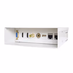 AISENS A127-0340, STP, 6a, USB 2.0, Blanc, Acier, Bureau, École