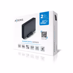 AISENS ASE-3530B Boîtier de disques de stockage Boîtier HDD Noir 3.5" - Vue supplémentaire 4