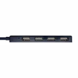 AISENS A104-0402 hub & concentrateur USB 2.0 480 Mbit/s Noir