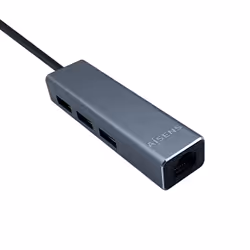 AISENS A109-0396 hub & concentrateur USB 3.2 Gen 1 (3.1 Gen 1) Type-C Gris