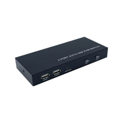 AISENS A111-0400 commutateur écran, clavier et souris Noir